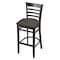 Holland Bar Stool Co 30" Bar Stool, Black Finish, Graph Chalice Seat 314030Blk019 - alternate 1
